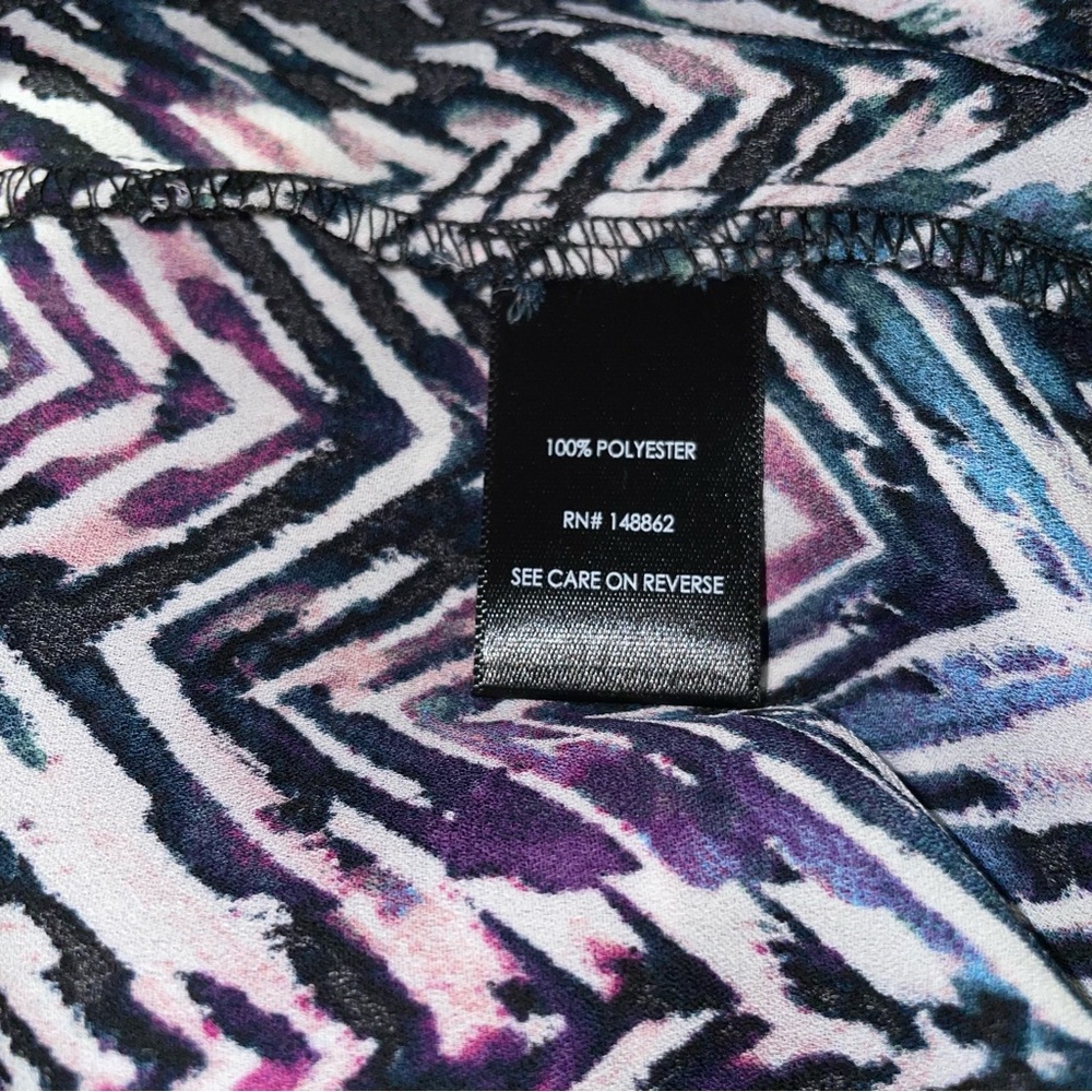 Torrid Quarter Patterned Zip Blouse - image 7